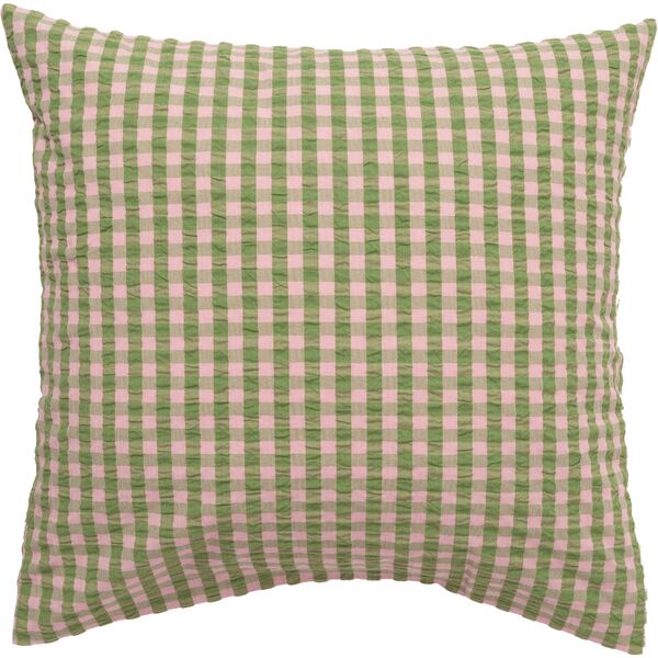 Bæk & Bølge Putevar 60x63 cm Grønn/Pale Pink