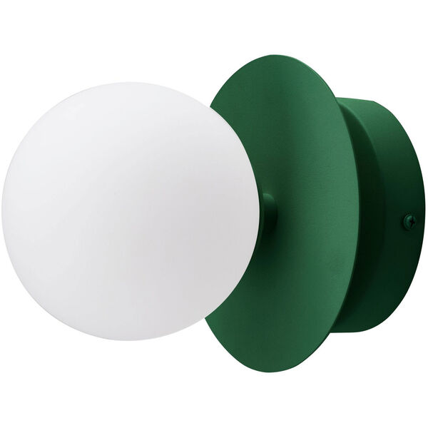 Art Deco Væg-/Loftslampe Grøn / Hvid