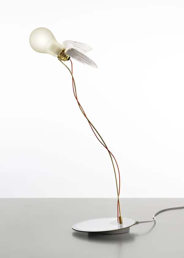 Lucellino Bordslampa Vit