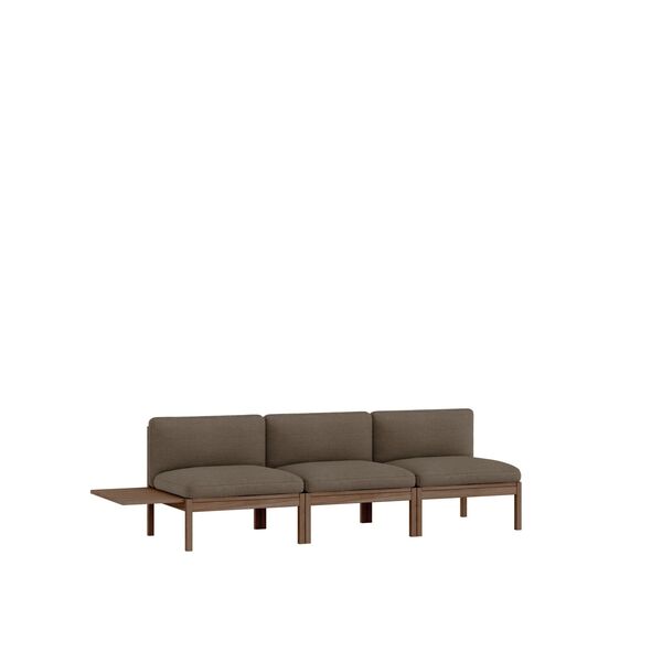 Modular 3-Seters Sofa Med Sidebord Røkt Eik/Autumn 361
