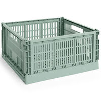 Colour Crate Large Square Oppbevaring Sage Green