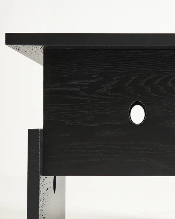 Wood Box Sofabord Sort Eg