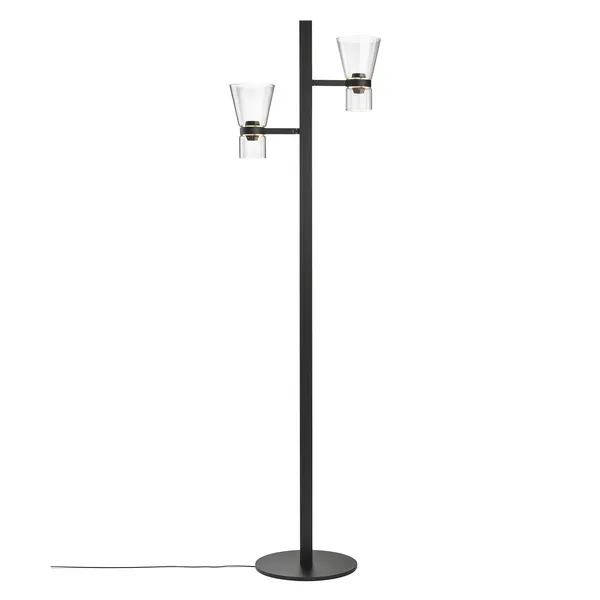 Floor Lamp Cone 2 Black