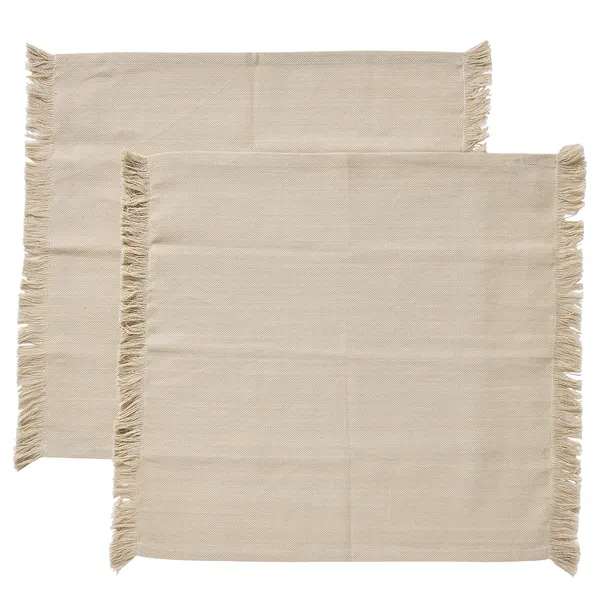 Umami Servetti 45x45 cm 2 kpl:n pakkaus Harmaa / Hiekanvärinen