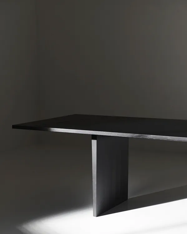 Private Spisebord 260 cm Black Stained Ask
