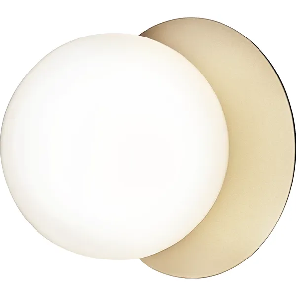 Liila 1 Væg-/Loftslampe 165 cm Nordic Gold / Opal