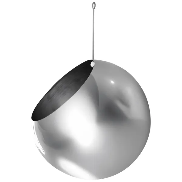 Globe Hängande Kruka Ø17 cm Silver