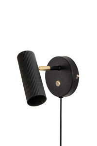 Hubble Vägglampa Svart