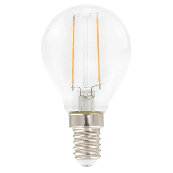 Filament LED ball lamp 25W E14 250lm