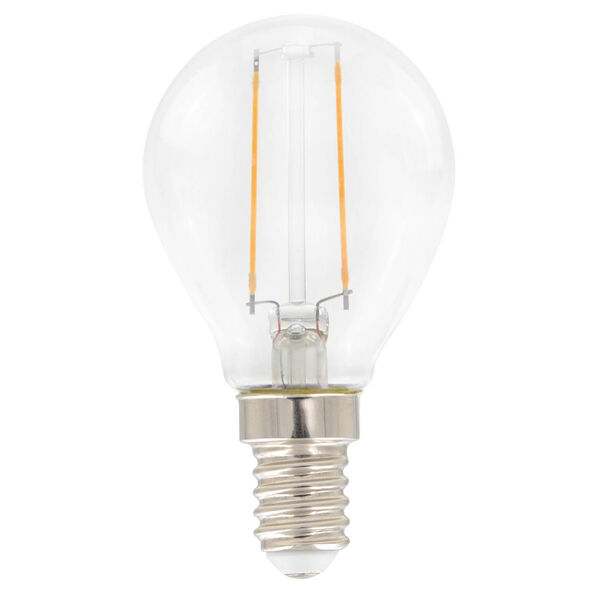 Filament LED ball lamp 25W E14 250lm