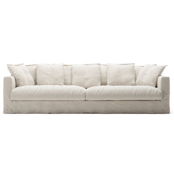 Le Grand Air 4-Sitssoffa Linne Creamy White
