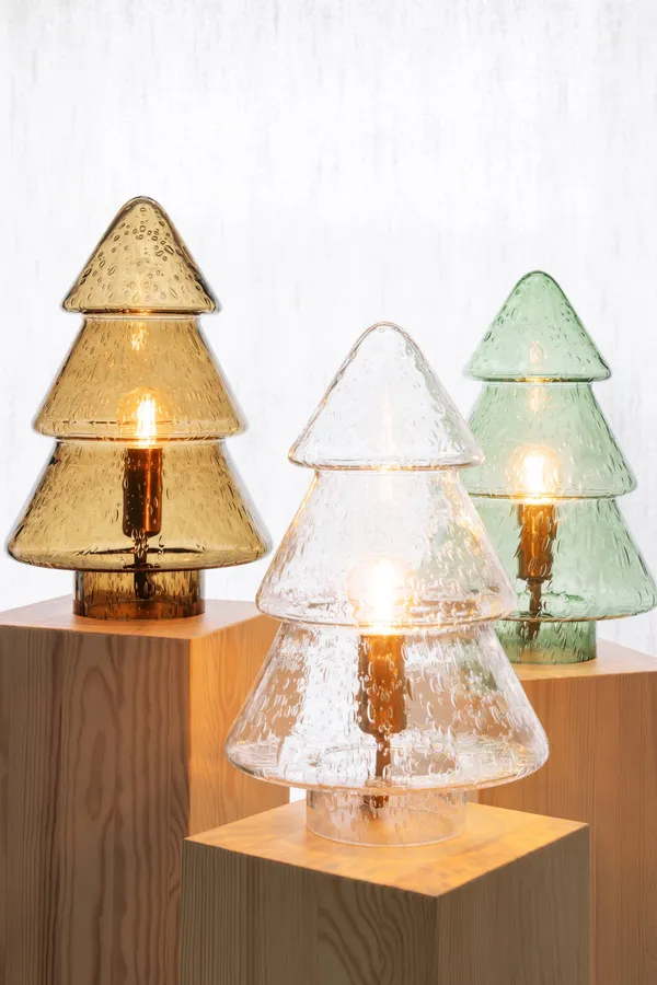 Gran Bordlampe 20 cm Grønn