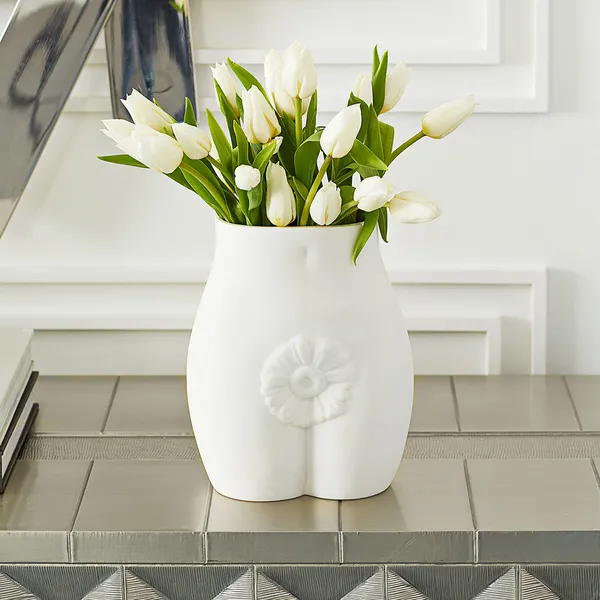 Muse Edie Vase Hvit