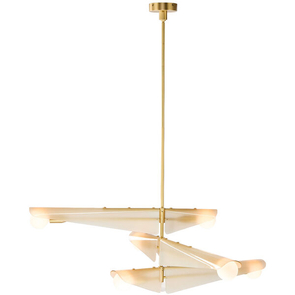 Sycamore 3 Ceiling Lamp Brass / Dusk Pink