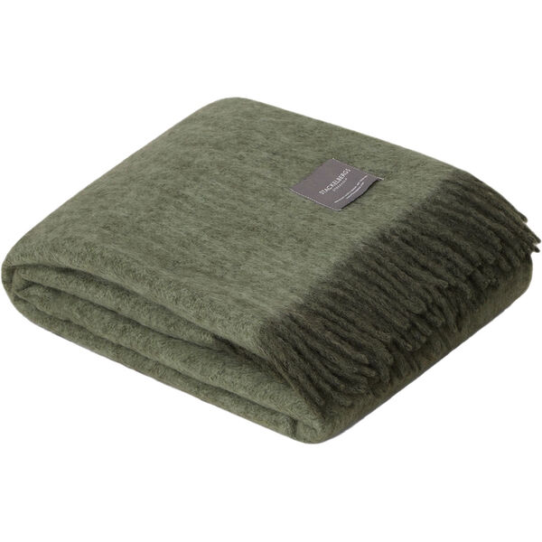 Mohair Pledd 130x170 cm Moss
