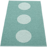 Vera Pop Matta 70x120 cm Jade / Pale Turquoise