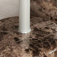 Ton Sidebord Stort Brun Marmor