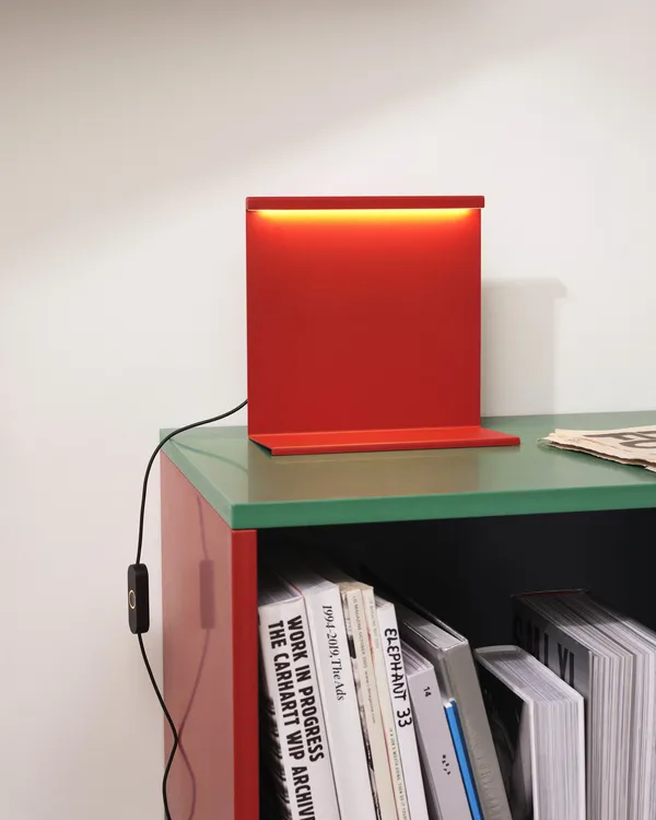 LBM Bordlampe Tomato Red
