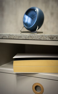 Höllviken Bedside Table Tall Legs Light Grey