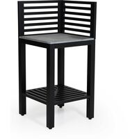 Bellac Outdoor Kitchen Corner Black