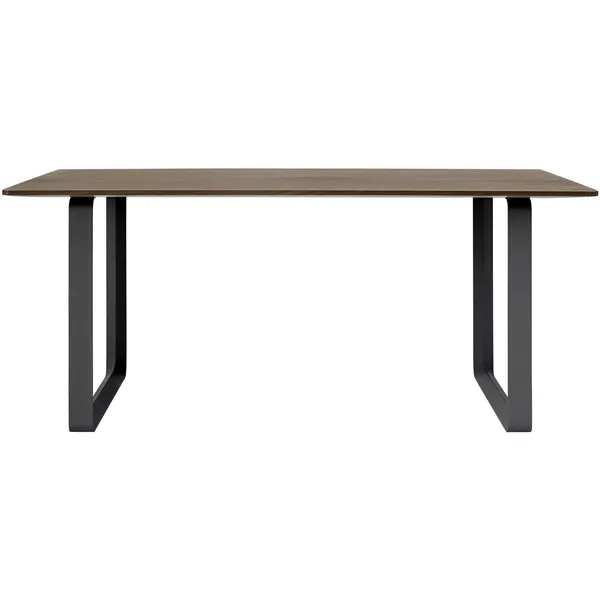 70/70 Bord 85x170 cm Massiv Rökt Ek / Svart