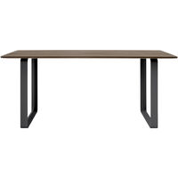 70/70 Bord 85x170 cm Massiv Rökt Ek / Svart