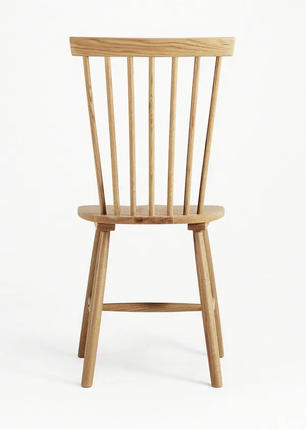 Wood H17 Pinnstol Ek