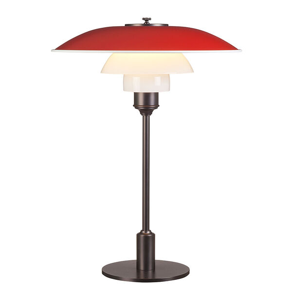 PH 3½-2½ Bordslampa Röd
