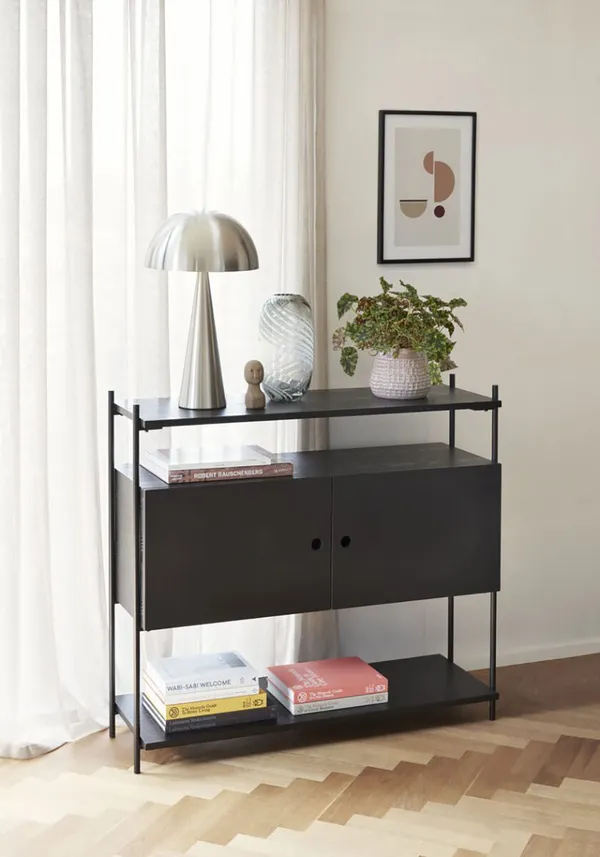 Mush Tall Bordslampa Nickel