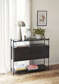 Mush Tall Bordslampa Nickel
