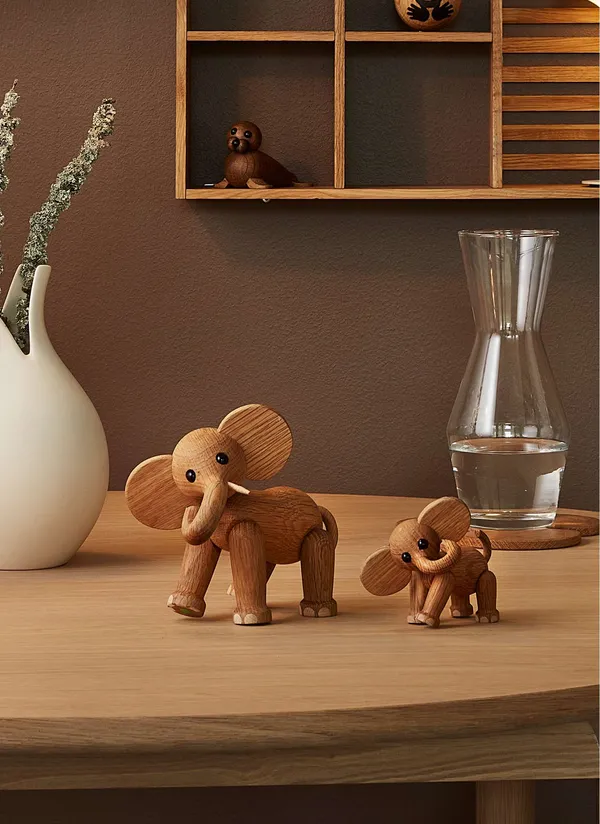 Ella Baby Elephant Träfigur 9 cm