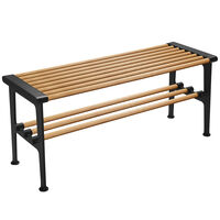 Nostalgi Benk 100 cm Eik / Sort