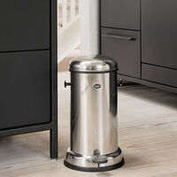 15 Pedalspand Rustfrit Stål 14 L