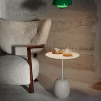 Wulff ATD2 Lounge-Tuoli Pähkinäpuu / Sheepskin Moonlight