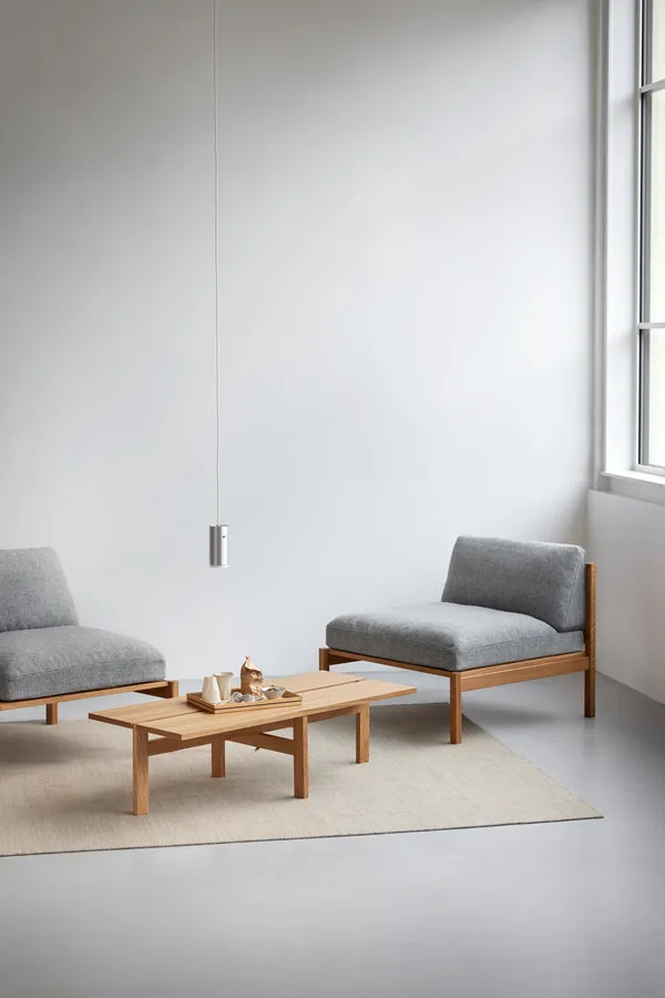 Rectangular Soffbord 50x115 cm Ek