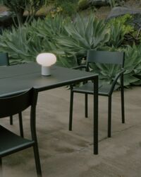 May Table 170x85 Outdoor Steel Dark Green