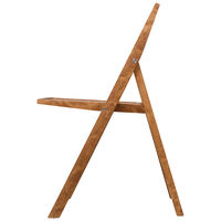 Folding Flat Stol Warm Brown