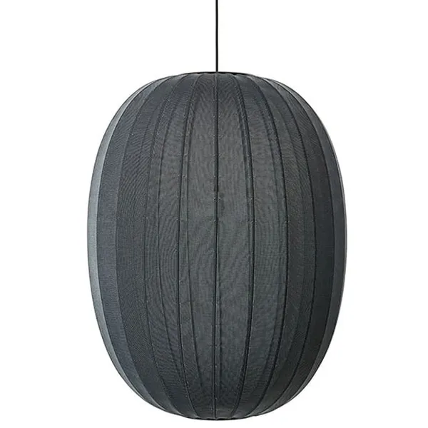 Knit-Wit Pendel Hög Oval 65 cm Svart