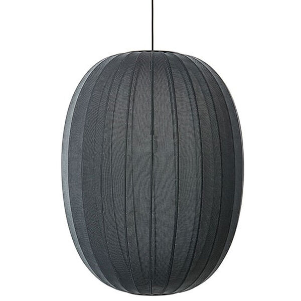 Knit-Wit Pendel Høy Oval 65 cm Svart