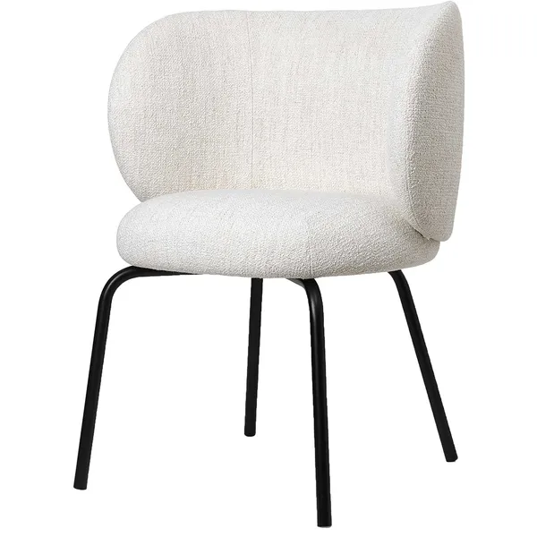 Rico Dining Bouclé Stol Off-white