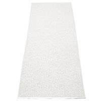 Svea Gulvteppe White Metallic/White 70x160 cm