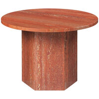 Epic Soffbord Rund 60 cm Burnt Red