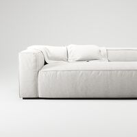 Grand 3-Sitssoffa Minetyg Moon White