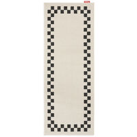 Carpretty Catwalk Check Border Matto Antrasiitti / Creme