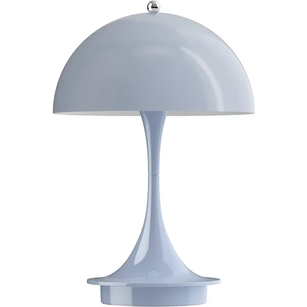 Panthella 160 Bordlampe Bærbar Pale Blue Opal Acryl