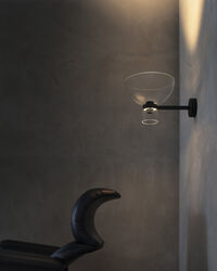Nocturne Wall Lamp Bowl Black