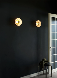 Blossi Vegglampe Gull / Opal
