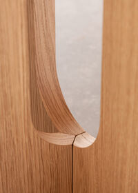 Androgyne Ruokapöytä Suorakulmainen Natural Oak 280x110 cm