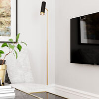 Puls Golvlampa Mattsvart