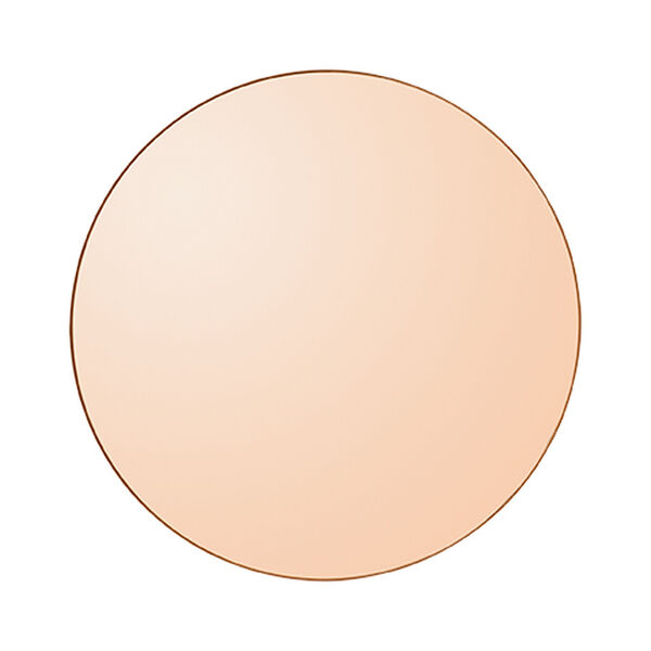 Circum Vægspejl Ø90 cm Amber